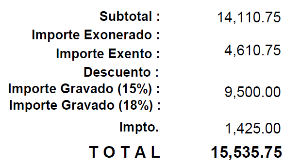 totalizacion como tendria que quedar